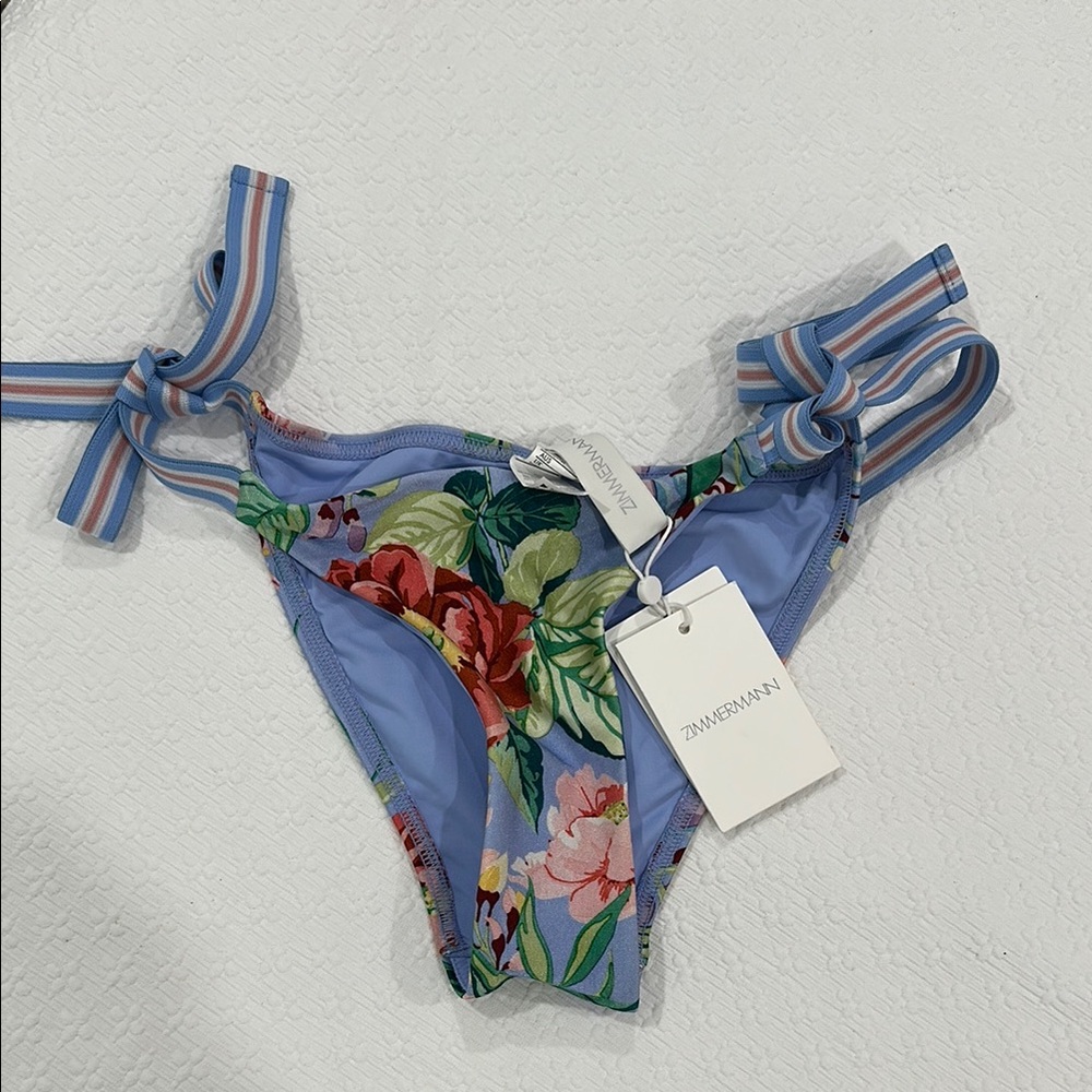 Zimmermann Multicolor Floral Bikini Bottom